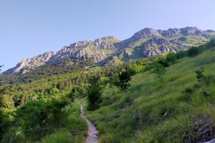 La cresta Ovest del Gran Sasso