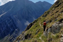 Alessio verso la valle Venacquaro