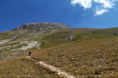 Alessio verso Sella dei Grilli