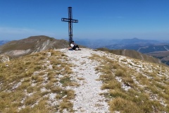 Alessio in relax a Pizzo Tre Vescovi