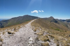 In cresta verso il Pizzo Tre Vescovi