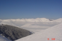 Salita verso il Monte Vettore